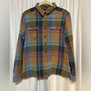 Patagonia organic cotton flannel shirt